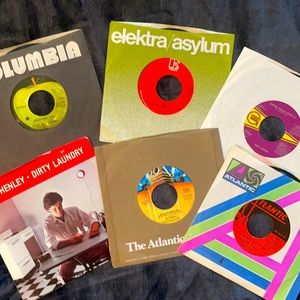 🤩SUPER RAD 45 RPM vinyl bundle 70s-80s🤩